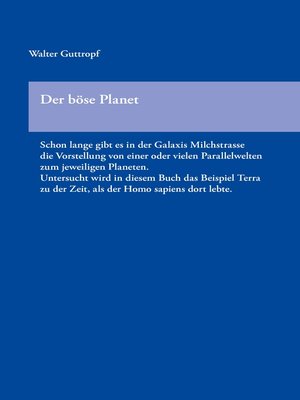 cover image of Der böse Planet